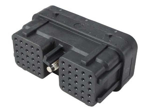 DRC26-50S06 - DRC Series - 50 Cavity Plug -  06 Key, In-line, Black