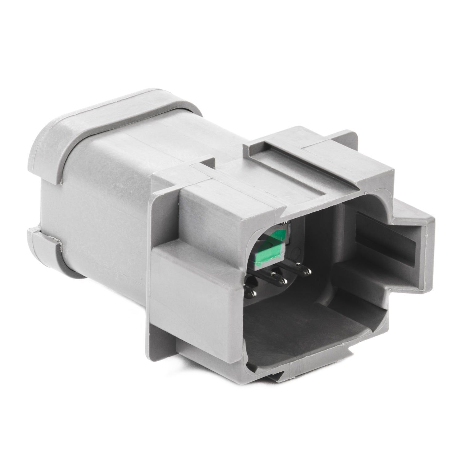 DT04-08PA-P021 - DT Series - 8 Pin Receptacle - A Key, 8 Pin Buss