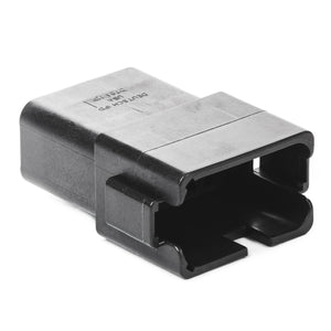 DT04-12PB-B016 - DT Series - 12 Pin Receptacle - Enhanced B Key, Black