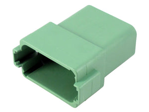 DT Series - 12 Pin Receptacle - C Key, Green
