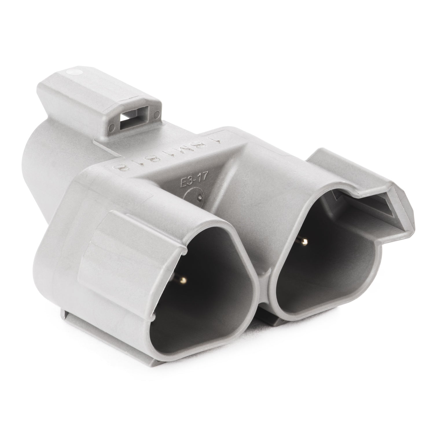 DT04-3P-P007 - DT Series - 3 Pin Receptacle - Y Connector, Molded