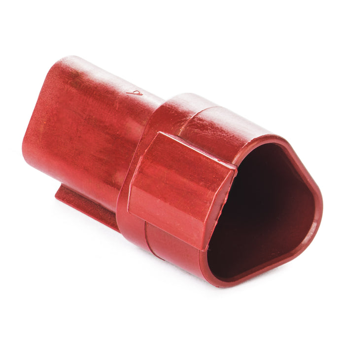 DT04-3P-RD - DT Series - 3 Pin Receptacle - Red