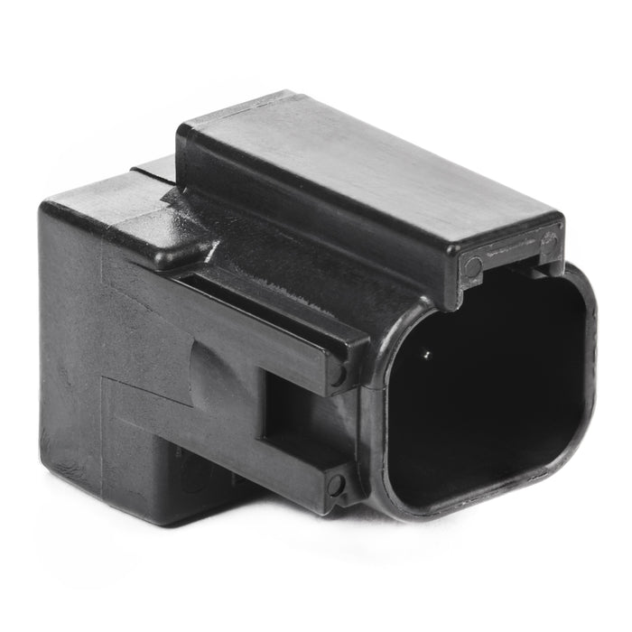 DT04-4P-RT01 - DT Series - 4 Pin Receptacle - Molded-in Diode (MUR460), Black