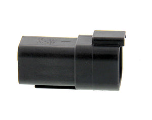 DT04-6P-CE02 - DT Series -  6 Pin Receptacle - Reduced Dia. Seal, Black