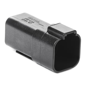 DT04-6P-E004 - DT Series - 6 Pin Receptacle - Black