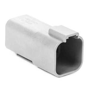 DT04-6P - DT Series - 6 Pin Receptacle - Gray