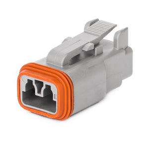 DT06-2S - DT Series - 2 Socket Plug - Gray