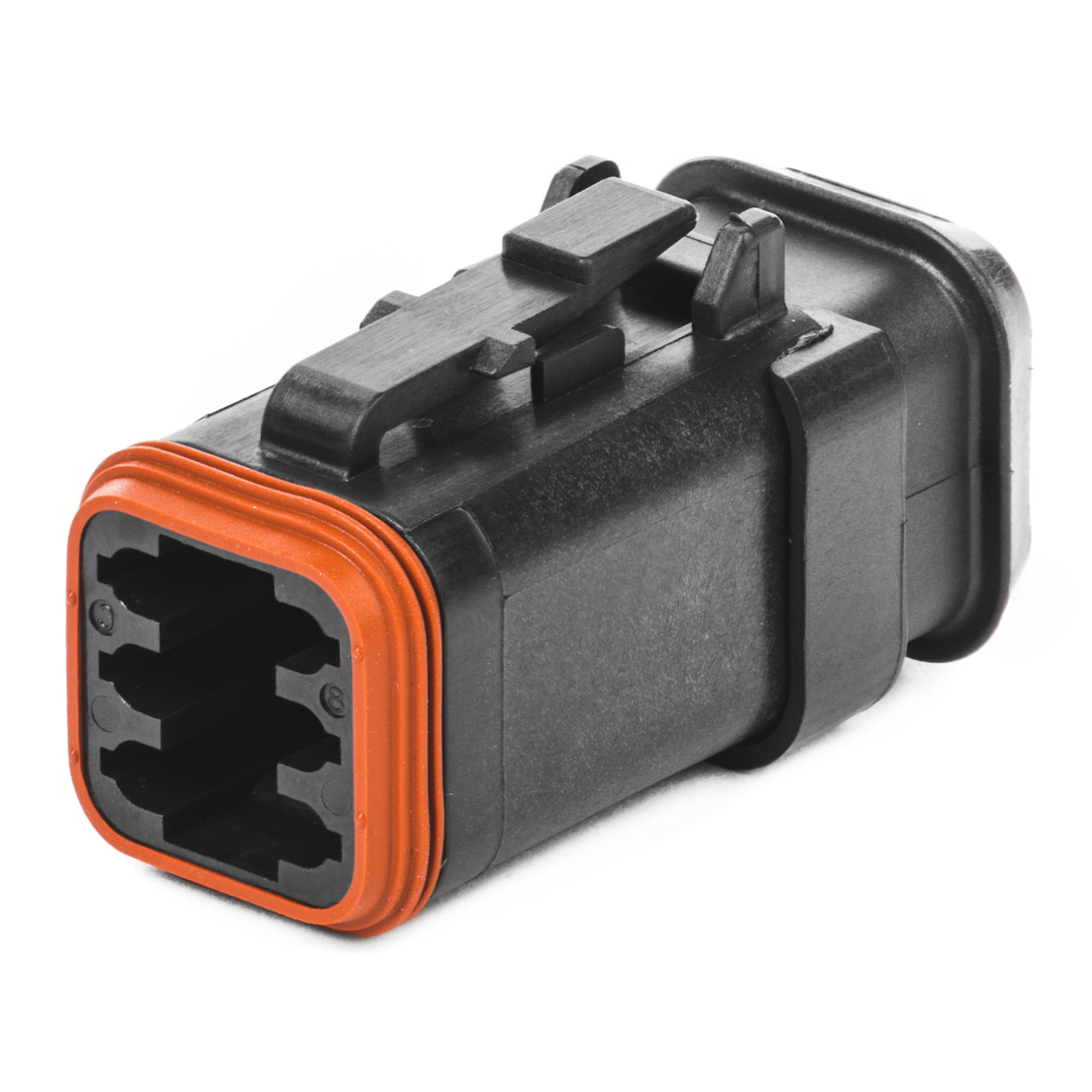 DT06-6S-EP11 - DT Series - 6 Socket Plug - Enhanced Seal Retention, Sh ...