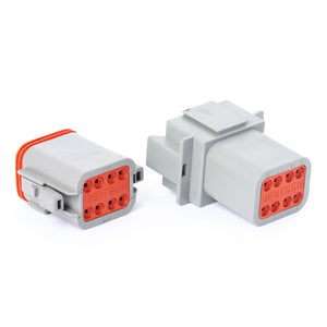 DT08GY-K - DT Series - 8 Pin Solid Contact Connector Kit