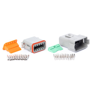 DT12GY-K - DT Series - 12 Pin Solid Contact Connector Kit