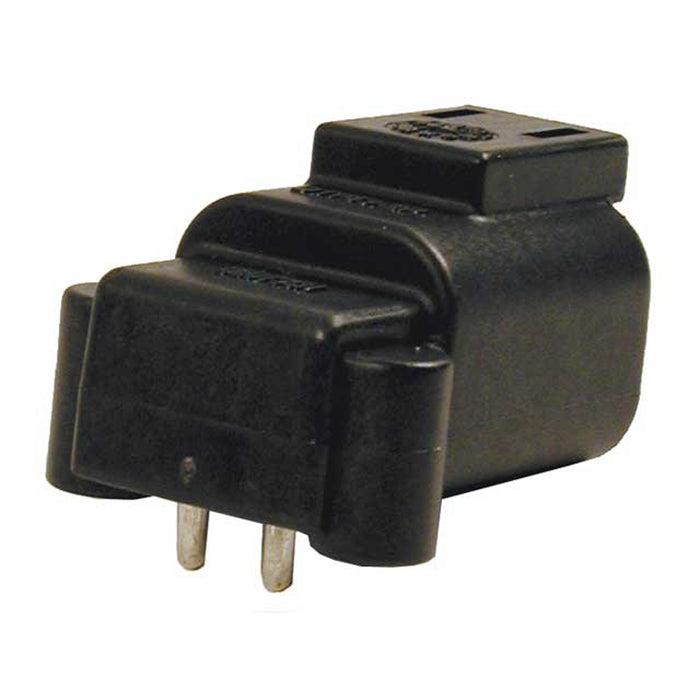 DTF13-2P - DTF - Receptacle - 2 Way, Size 16, 90°, Molded Pins, Flangeless PCB Mount