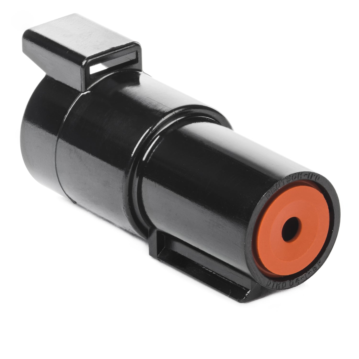 DTHD04-1-8P - DTHD Series - 8 Pin Receptacle - In-Line, Black