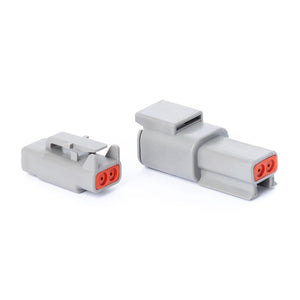 DTM02GY-K - DTM Series - 2 Pin Solid Contact Connector Kit