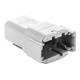 DTM04-08PA - DTM Series - 8 Pin Receptacle - A Key, Gray