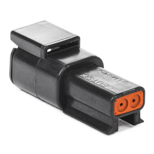 DTM04-2P-E004 - DTM Series - 2 Pin Receptacle - Black