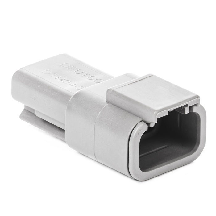 DTM04-3P - DTM Series - 3 Pin Receptacle - Gray