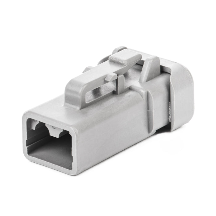 DTP06-2S-E003 - DTP Series - 2 Socket Plug - End Cap, Gray