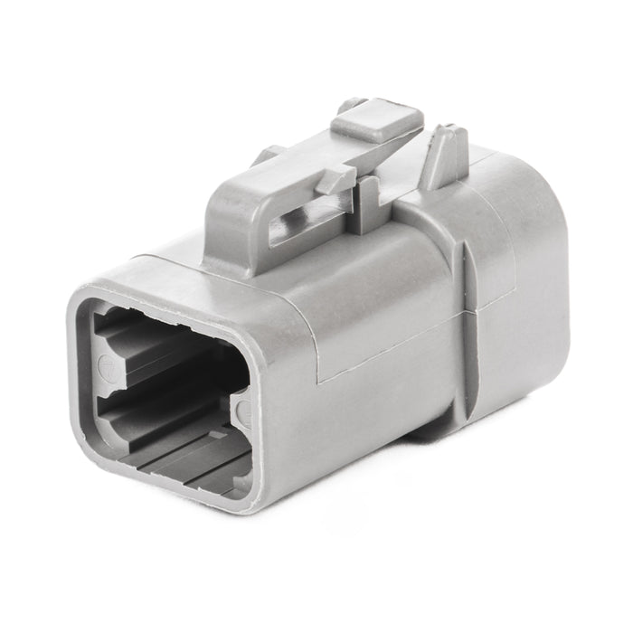 DTP06-4S - DTP Series - 4 Socket Plug - Gray