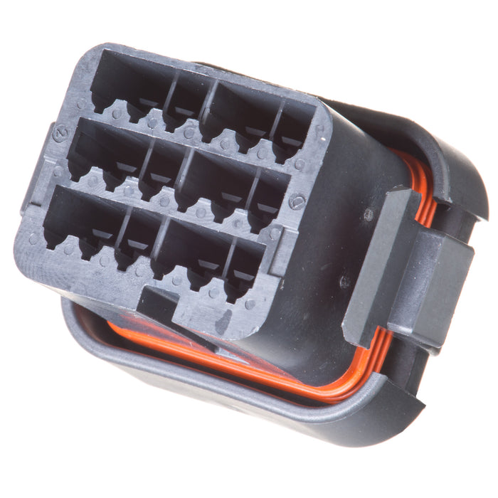 DTV06-18SB - DTV Series  - 18 Socket Plug -  End Cap, B Key, Black