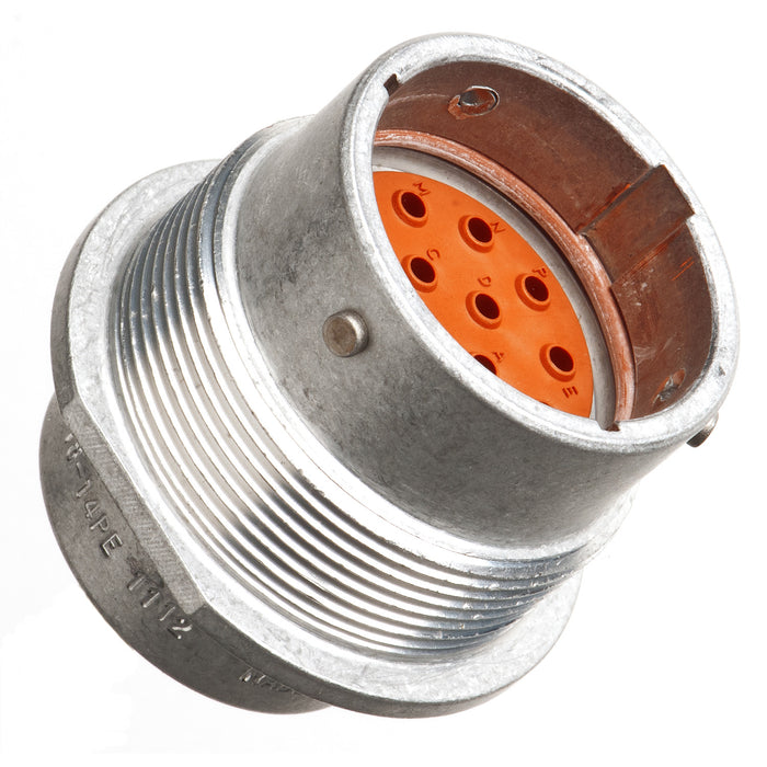 HD34-18-14PE - HD30 Series - 14 Pin Receptacle - 18 Shell, E Seal, Flange