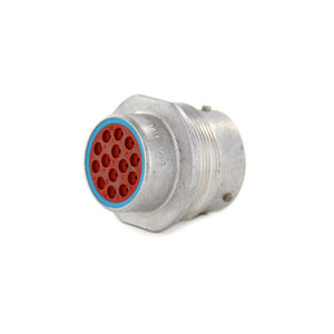 HD34-18-14SE - HD30 Series - 14 Socket Receptacle - 18 Shell, E Seal, Reverse, Flange