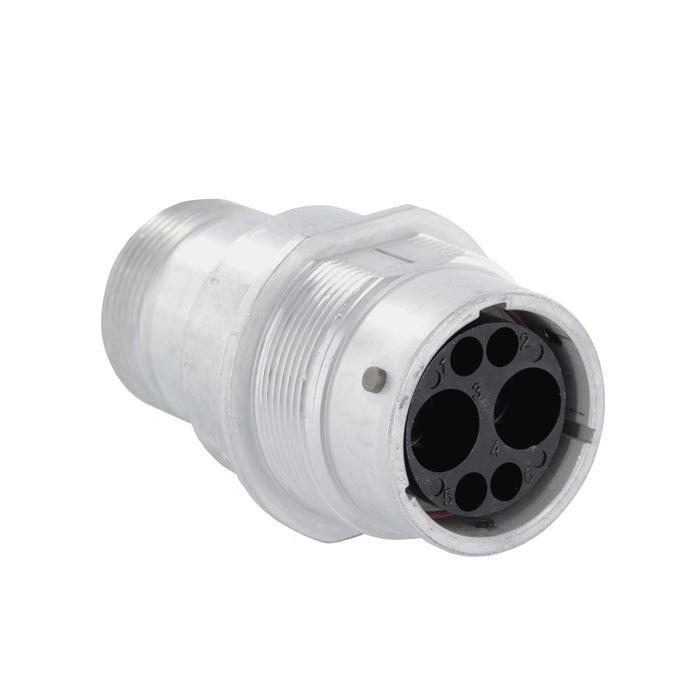 HD34-18-6PN-072 - HD30 Series - 6 Pin Receptacle - 18 Shell, N Seal, Adapter, Flange