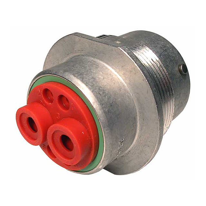 HD34-18-6PN - HD30 Series - 6 Pin Receptacle - 18 Shell, N Seal, Flange