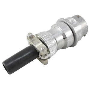 HD34-18-8SE-059 - HD30 Series - 8 Socket Receptacle - 18 Shell, E Seal, Reverse, Cable Clamp,  Flange