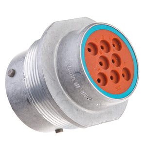 HD34-18-8SE - HD30 Series - 8 Socket Receptacle - 18 Shell, E Seal, Reverse,  Flange