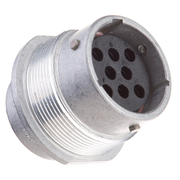 HD34-18-8SE - HD30 Series - 8 Socket Receptacle - 18 Shell, E Seal, Reverse,  Flange