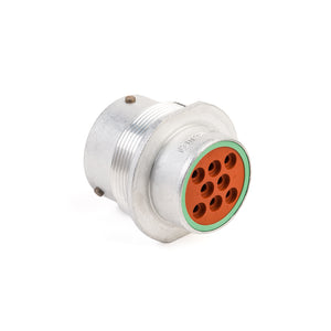 HD34-18-8SN - HD30 Series - 8 Socket Receptacle - 18 Shell, N Seal, Reverse, Flange