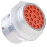 HD34-24-23PT - HD30 Series - 23 Pin Receptacle - 24 Shell, T Seal, Flange