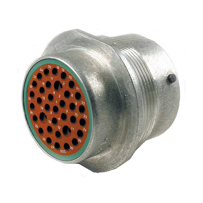 HD34-24-35SN - HD30 Series - 35 Socket Receptacle - 24 Shell, N Seal ...