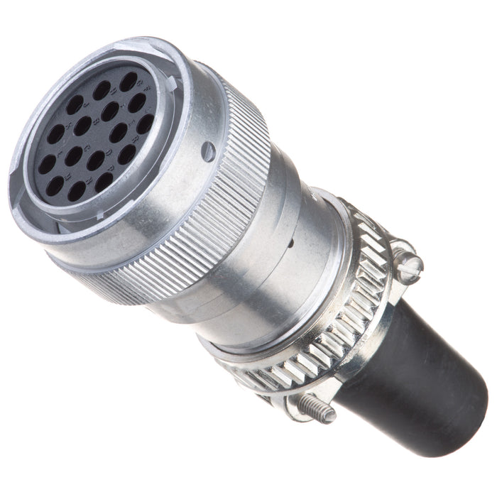 HD36-24-16SE-059 - HD30 Series - 16 Socket Plug - 24 Shell, E Seal, Cable Clamp