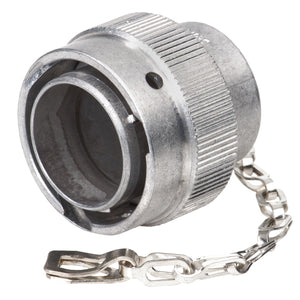 HDC36-18 - HD30 Series - Dust Cap for 18 Shell Receptacle - Chain With Eyelet