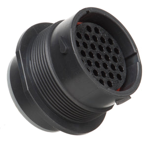 HDP24-24-31ST - HDP20 Series - 31 Socket Receptacle - 24 Shell, T Seal, Reverse, Flange