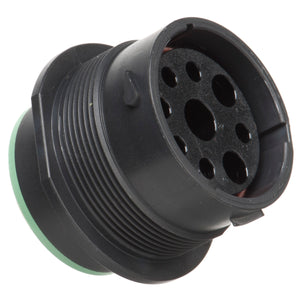 HDP24-24-9SN - HDP20 Series - 9 Socket Receptacle - 24 Shell, N Seal, Reverse, Flange