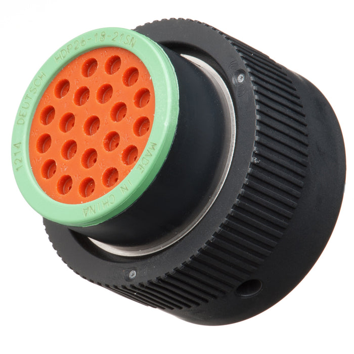HDP26-18-21SN - HDP20 Series - 21 Socket Plug - 18 Shell, N Seal