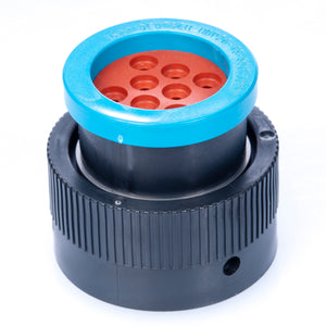 HDP26-18-8SE-L017 - HDP20 Series - 8 Socket Plug - 18 Shell, E Seal, Ring Adapter