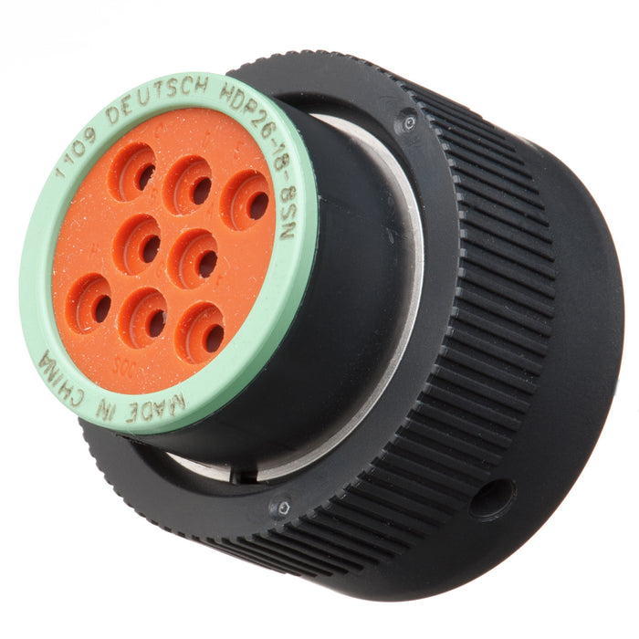 HDP26-18-8SN - HDP20 Series - 8 Socket Plug - 18 Shell, N Seal