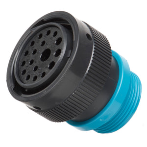 HDP26-24-18SE-L015 - HDP20 Series - 18 Socket Plug - 24 Shell, E Seal, Threaded Adapter