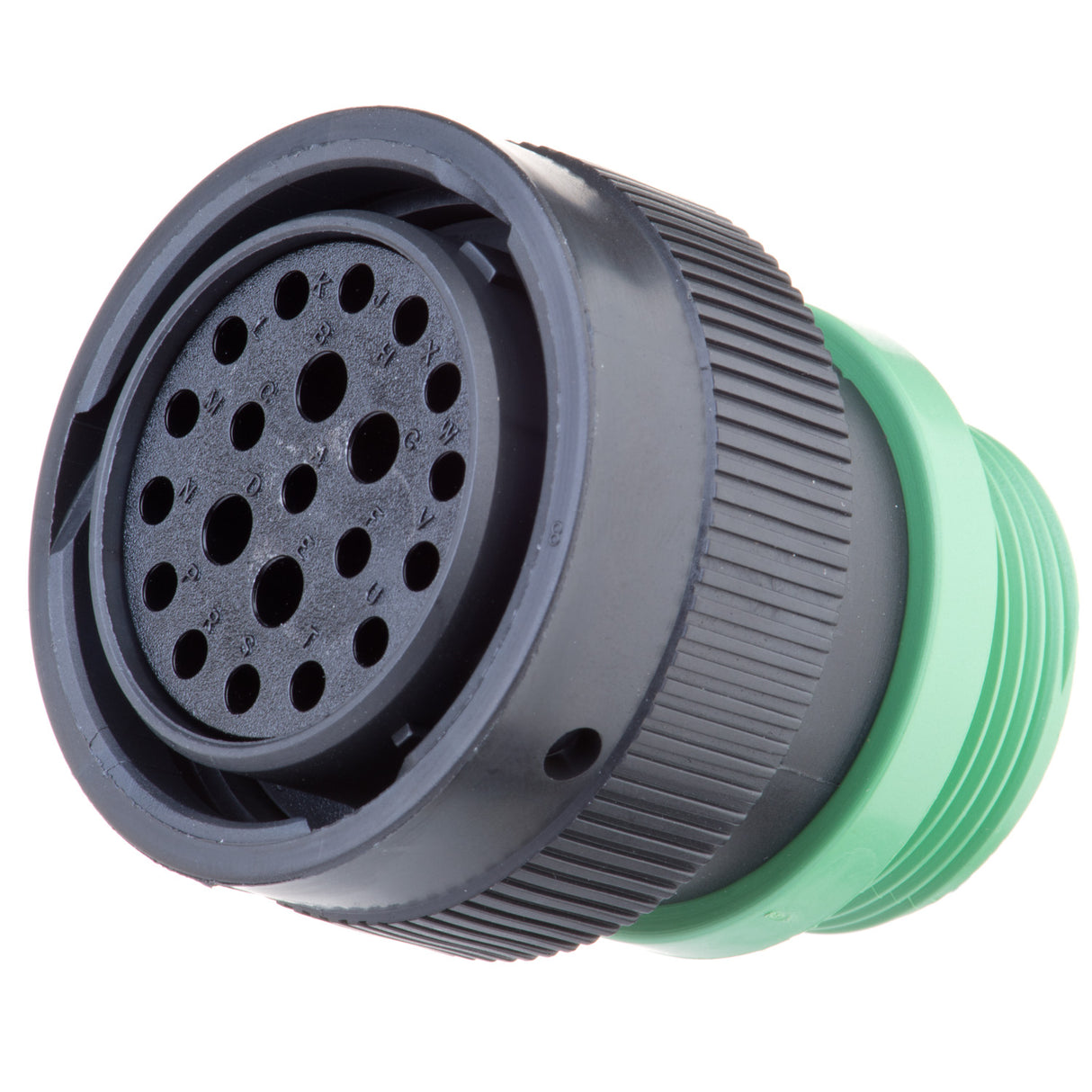 HDP26-24-21SN-L015 - HDP20 Series - 21 Socket Plug - 24 Shell, N Seal, Threaded Adapter