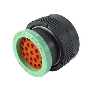 HDP26-24-23PN-L017 - HDP20 Series - 23 Pin Plug - 24 Shell, N Seal, Reverse, Ring Adapter