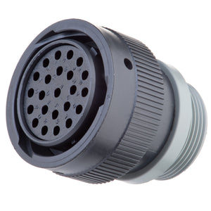 HDP26-24-23ST-L015 - HDP20 Series - 23 Socket Plug - 24 Shell, T Seal, Threaded Adapter