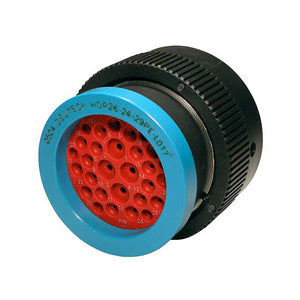 HDP26-24-29PE-L017 - HDP20 Series - 29 Pin Plug - 24 Shell, E Seal, Reverse, Ring Adapter