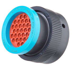 HDP26-24-31SE-L017 - HDP20 Series - 31 Socket Plug - 24 Shell, E Seal, Ring Adapter