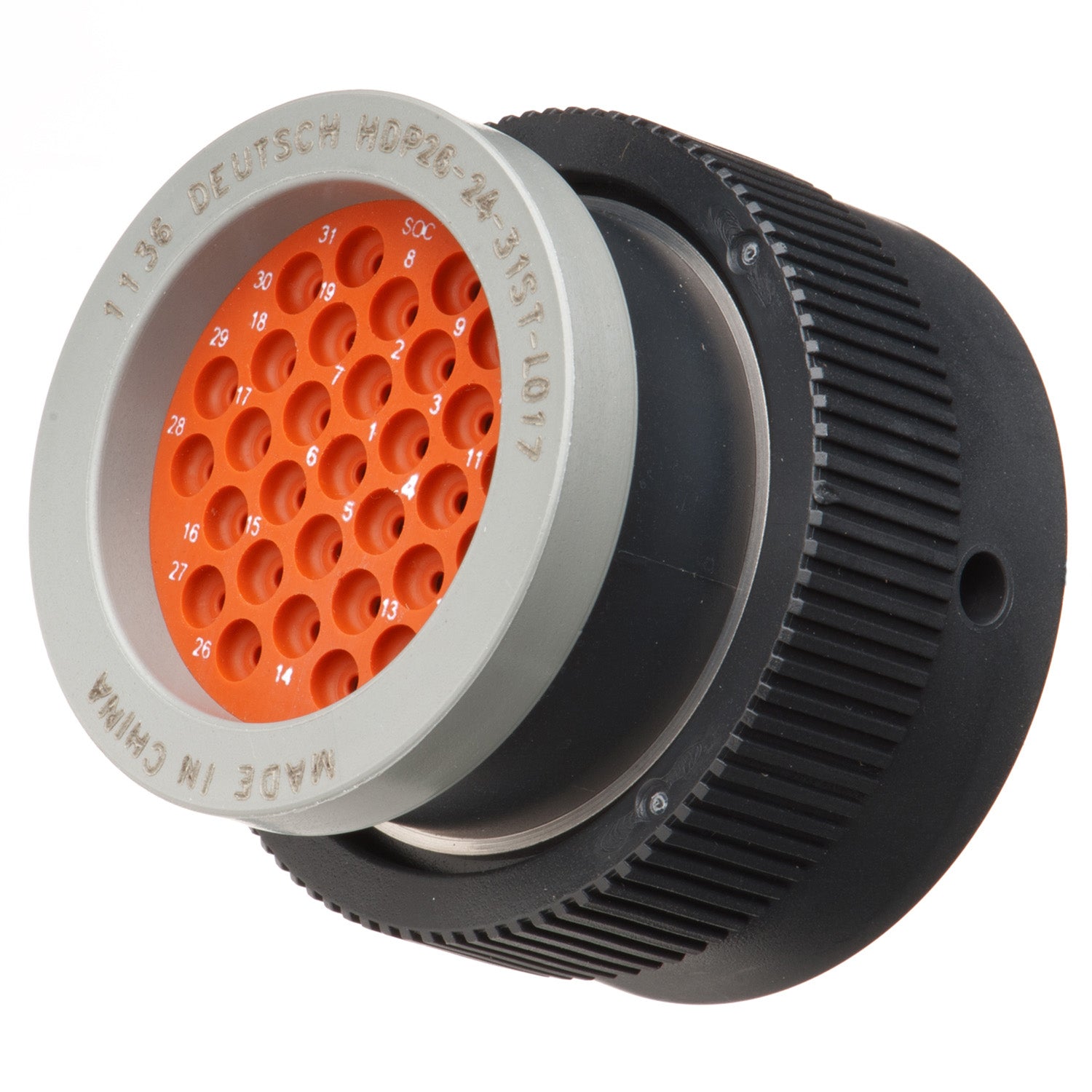 HDP26-24-31ST-L017 - HDP20 Series - 31 Socket Plug - 24 Shell, T