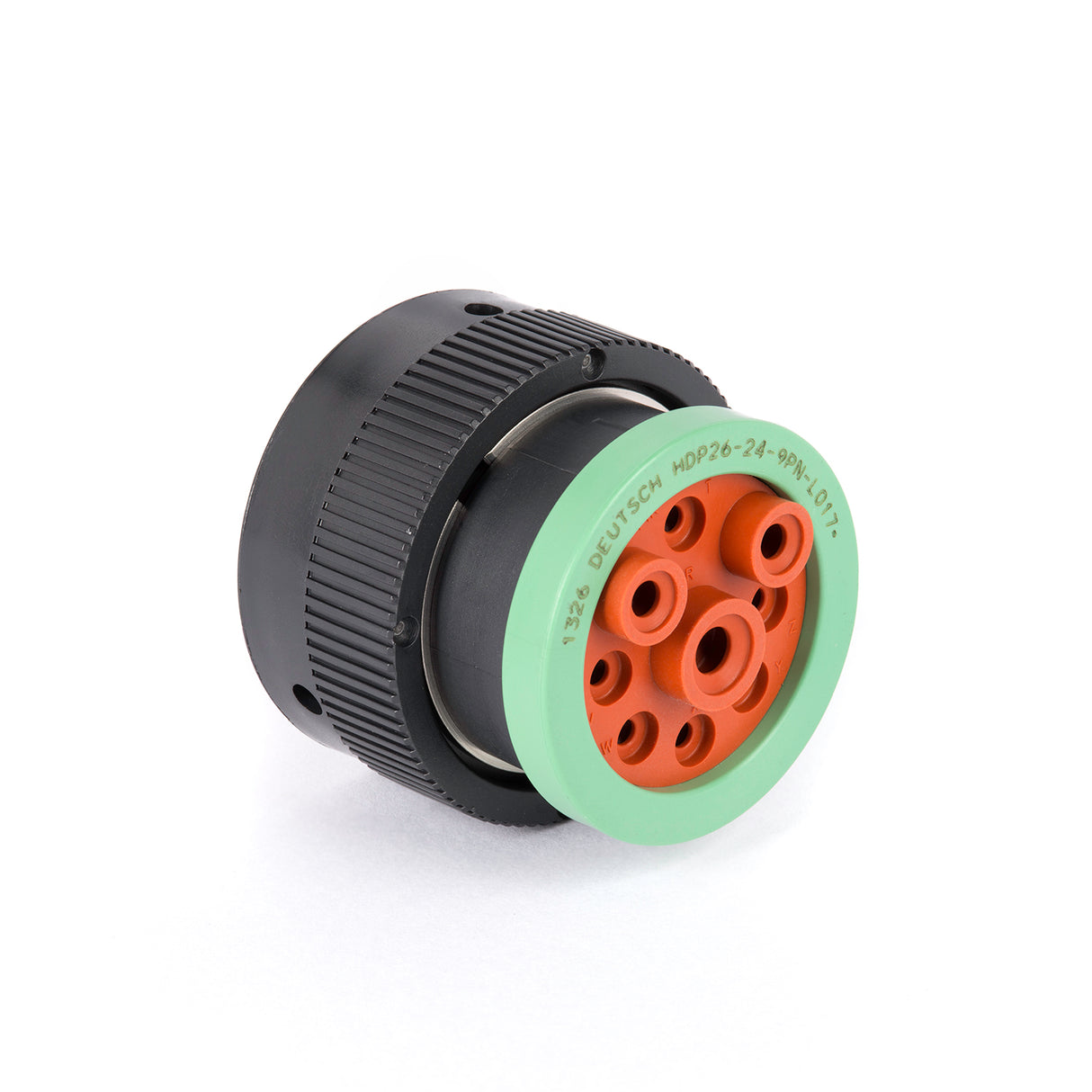 HDP26-24-9PN-L017 - HDP20 Series - 9 Pin Plug - 24 Shell, N Seal, Reverse, Ring Adapter