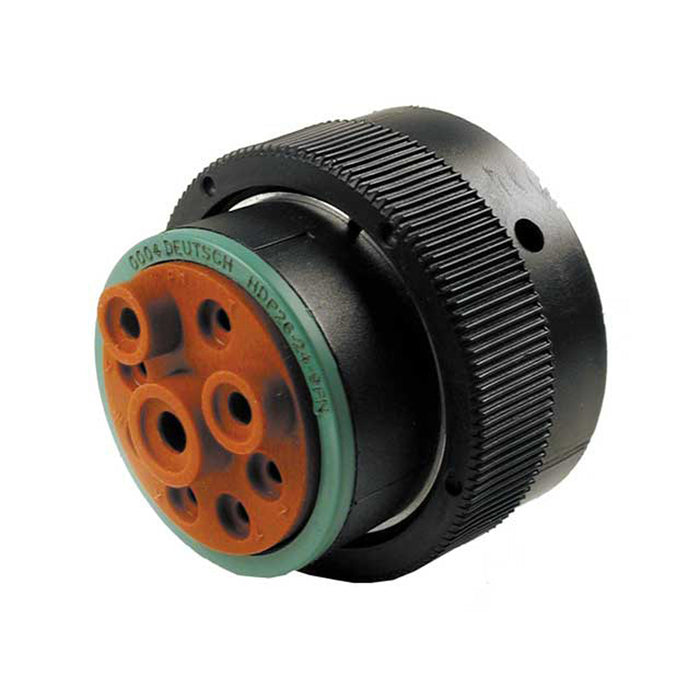HDP26-24-9PN - HDP20 Series - 9 Pin Plug - 24 Shell, N Seal, Reverse