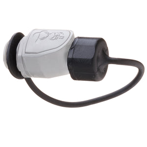 QC38 - Quick Connect Series - Dust Cap for Plug - Pro-Cap, Lanyard, Black